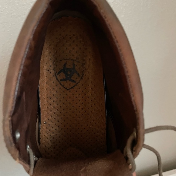 Ariat Heritage Lacer II Western Roper Kiltie Brown Leather Boots Womens Size 7.5 - Picture 5 of 5